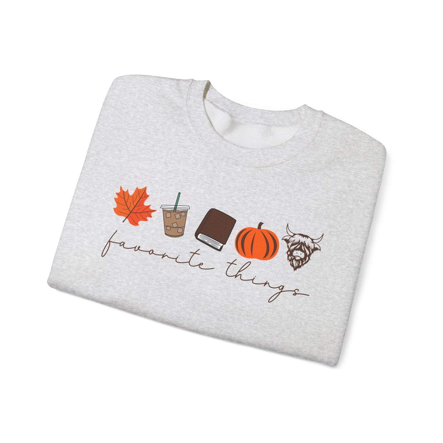 Favorite Things Embroidered Sweatshirt
