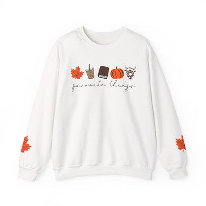 Favorite Things Embroidered Sweatshirt