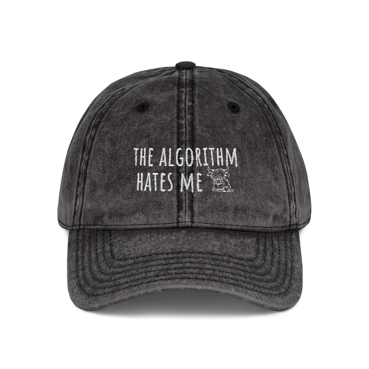 The Algorithm Hates Me Embroidered Hat