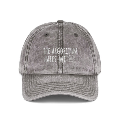 The Algorithm Hates Me Embroidered Hat