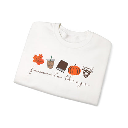 Favorite Things Embroidered Sweatshirt
