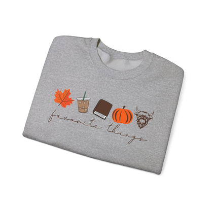 Favorite Things Embroidered Sweatshirt