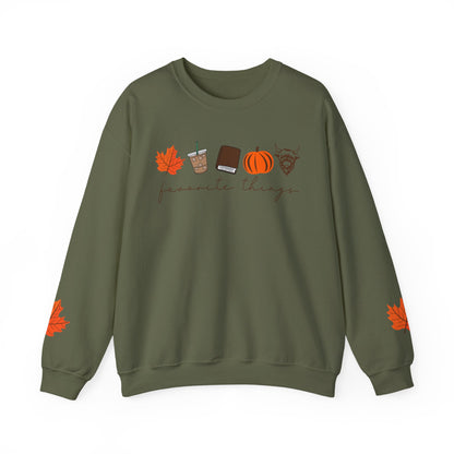Favorite Things Embroidered Sweatshirt