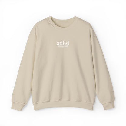 ADHD - Always Dreaming Embroidered Sweatshirt