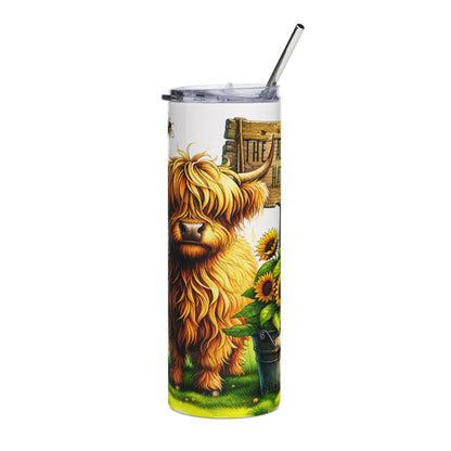 The Algorithm Hates Me Highland Cow Tumbler Wrap