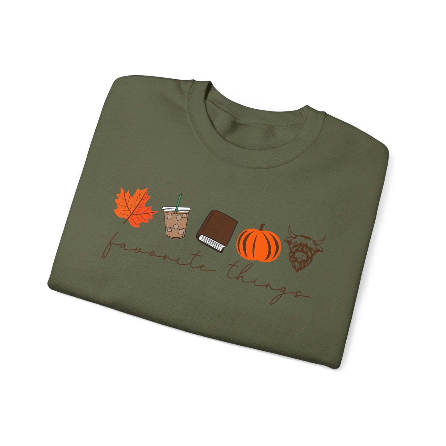 Favorite Things Embroidered Sweatshirt