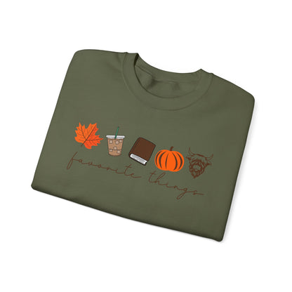 Favorite Things Embroidered Sweatshirt