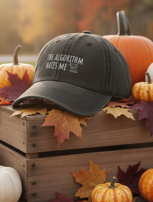 The Algorithm Hates Me Embroidered Hat